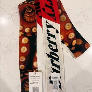 Burberry Octopus tie scarf